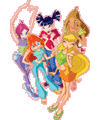 Winx Club coloring pages